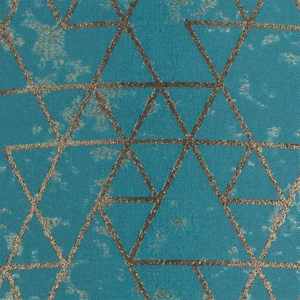 Lampadario su filo REZO 1xE27/60W/230V turchese/dorato