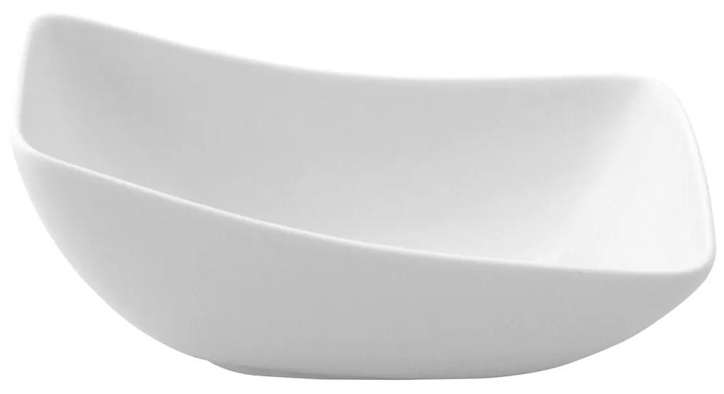 Ciotola Ariane Vital Quadrato Ceramica Bianco (Ø 14 cm) (6 Unità)