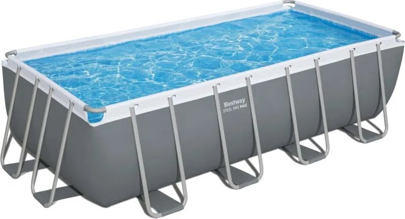 Bestway 56933-7 Piscina base fuori terra Steel Pro Max da 488x244x122 cm