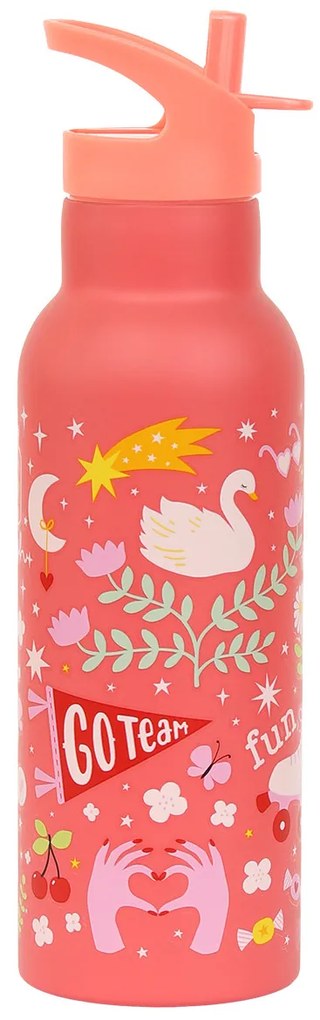 A Little Lovely Company - borraccia in acciaio inox, 500 ml - divertimento