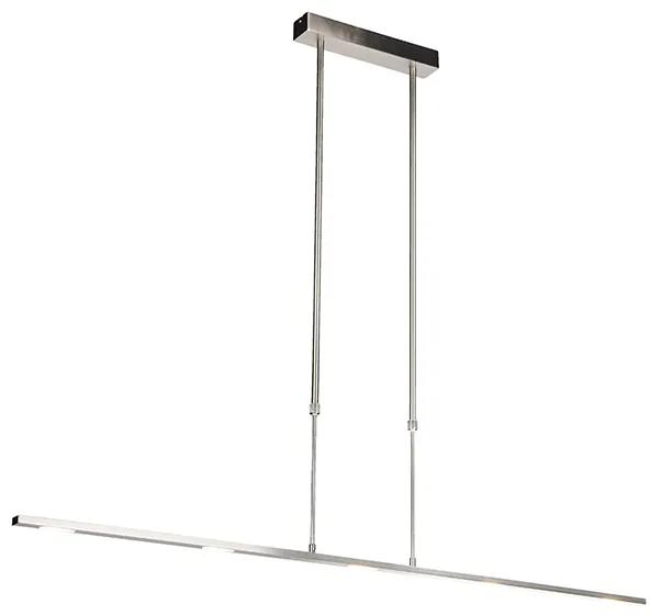 Lampada a sospensione moderna in acciaio con LED, orientabile - Bold