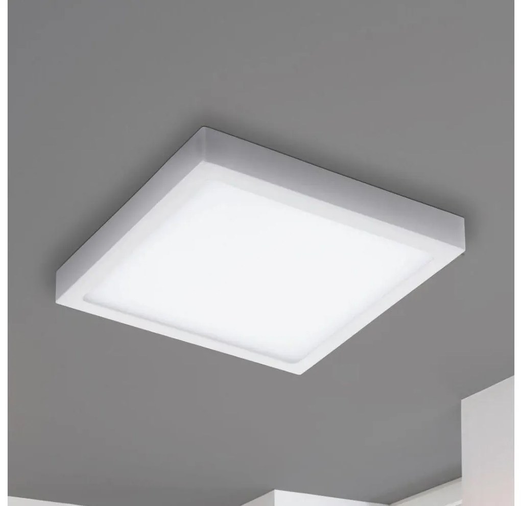 Eglo 33209 - Plafoniera LED RGBW dimmerabile FUEVA-C LED/21W/230V 30x30 cm bianco