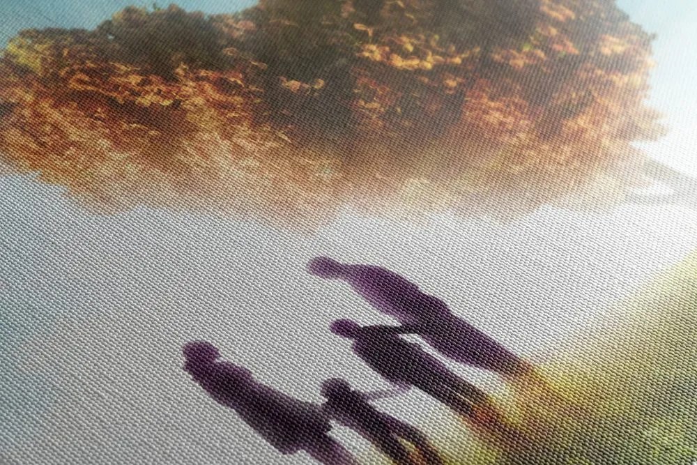 Quadro su tela – In atmosfera familiare