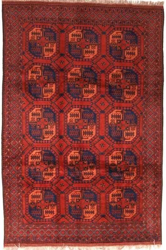 Kurdi Tappeto persiano 210x290 Rosso (Iran) Annodato A Mano