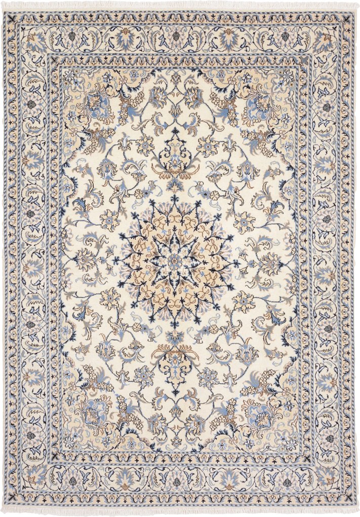 Nain Tappeto 170x240 (Iran) Annodato A Mano