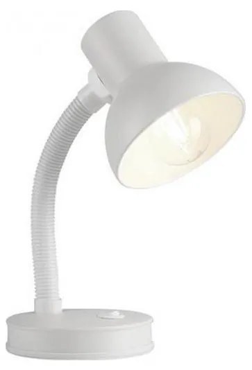 JUST LIGHT. 11080-16 - Lampada da tavolo flessibile FLEXI 1xE27/25W/230V bianca