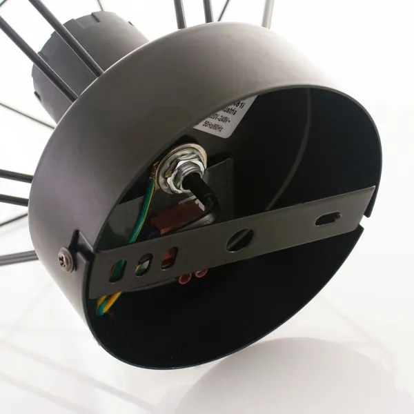 Eglo 43004 - Lampadario a plafone TARBES 1xE27/60W/230V