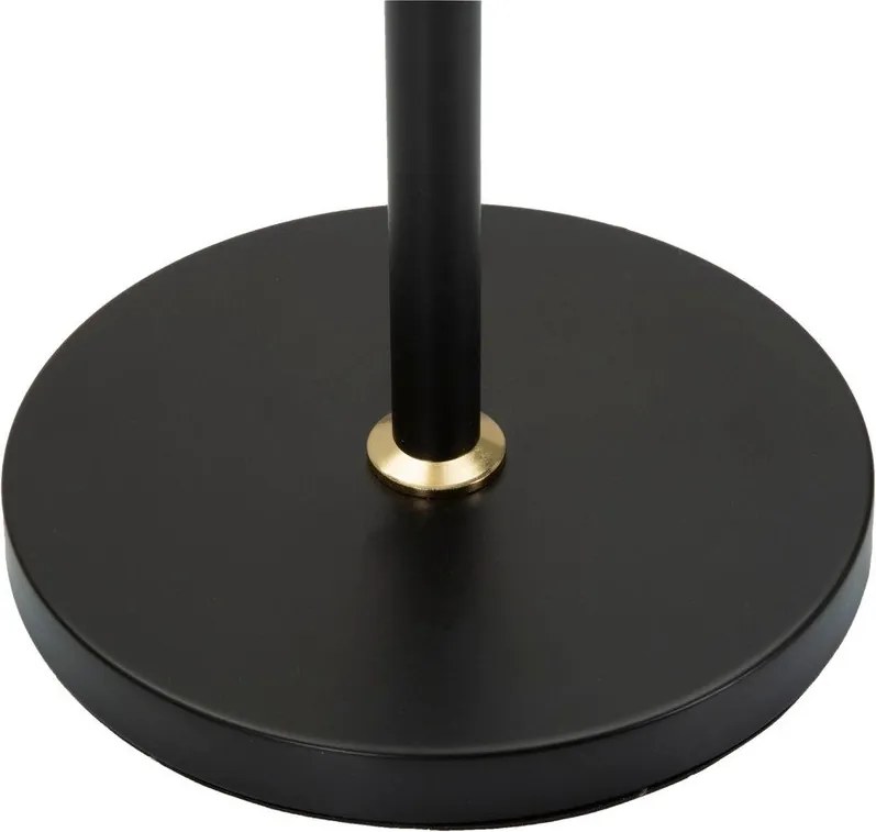 Lampada da terra nera/dorata (altezza totale 172 cm) Closy – Mauro Ferretti