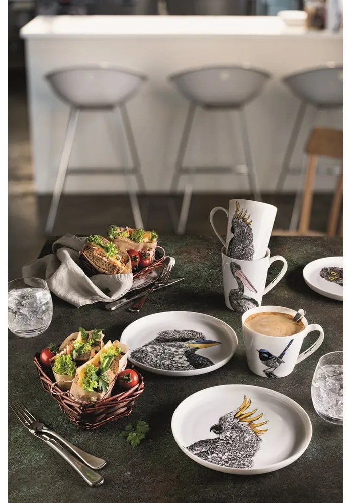 Tazza in porcellana bianca Marini Ferlazzo Cockatoo, 450 ml - Maxwell &amp; Williams