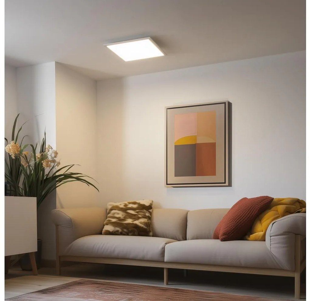 Eglo 79323 - Plafoniera LED dimmerabile SALOBRENA LED/25W/230V bianco