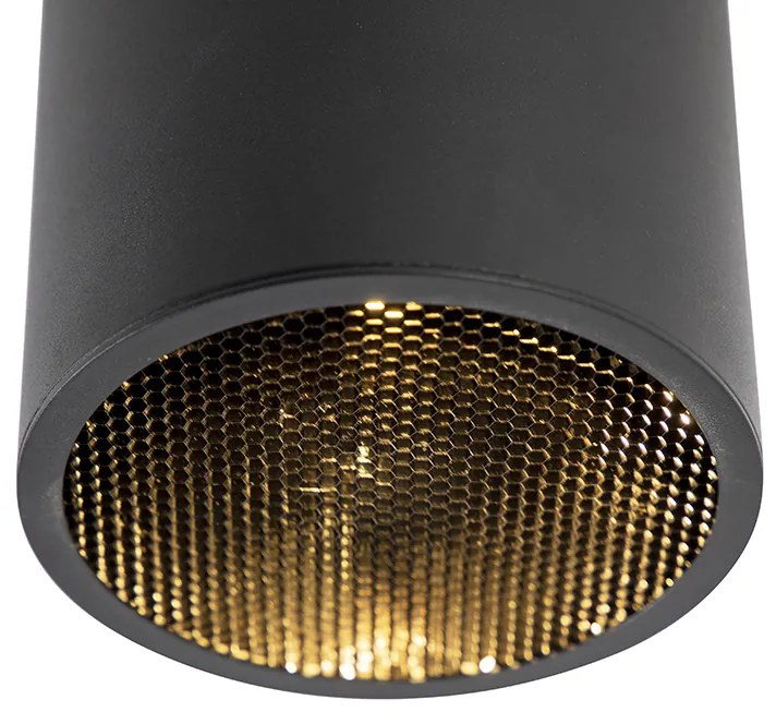 Faretto di design nero - Impact Honey