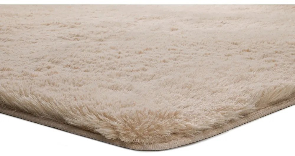 Tappeto beige , 140 x 200 cm Alpaca Liso - Universal