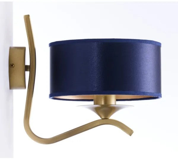 Jupiter 2115 - Lampada da parete KASZMIR 1xE27/15W/230V blu/oro