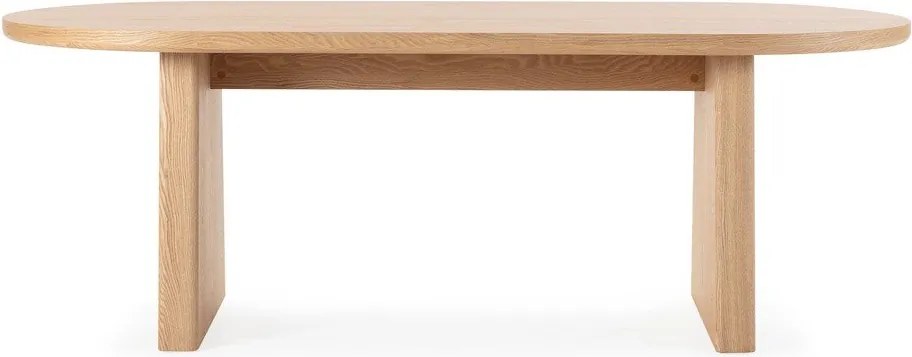 Tavolo da pranzo con effetto frassino 100x200 cm Blair – MOME