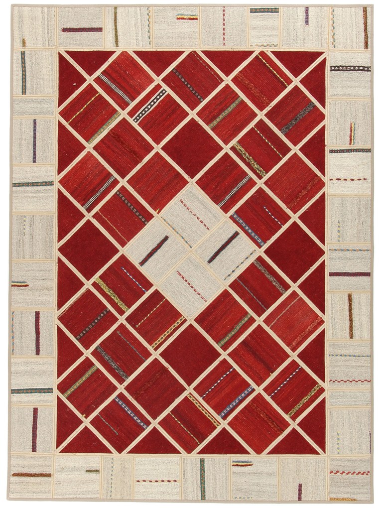 Kilim Tappeto persiano 210x150 (Iran) Tessuto A Mano