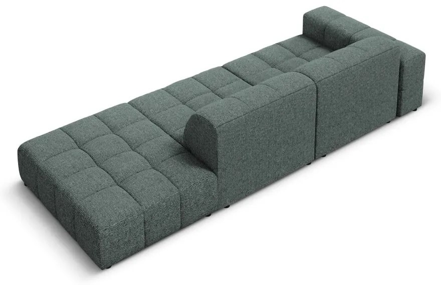 Chaise-lounge turchese (con penisola a sinistra) Chicago – Cosmopolitan Design