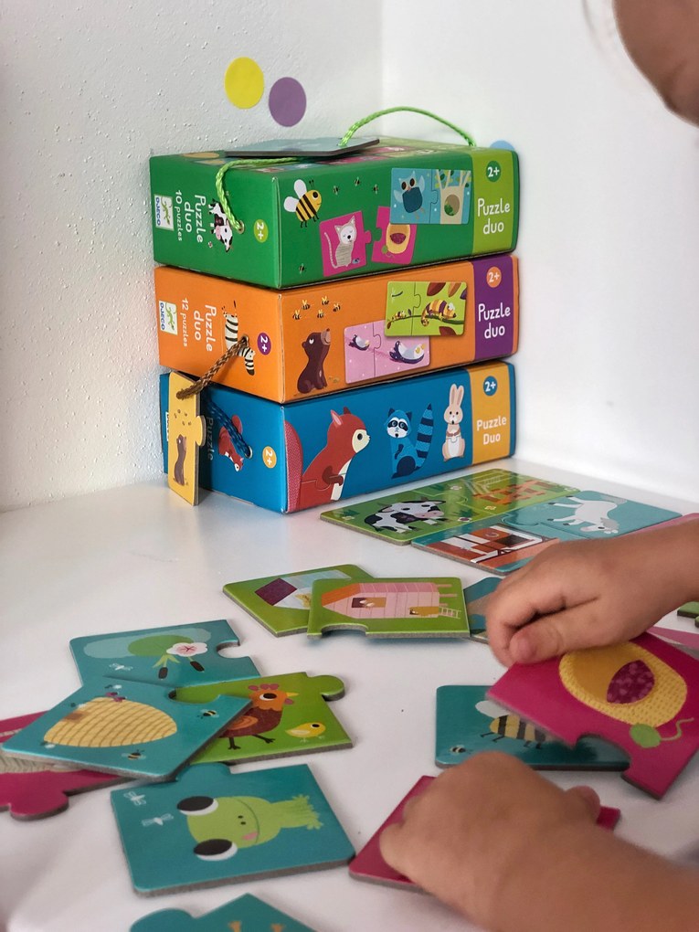 Puzzle Duo - "chi vive dove?"