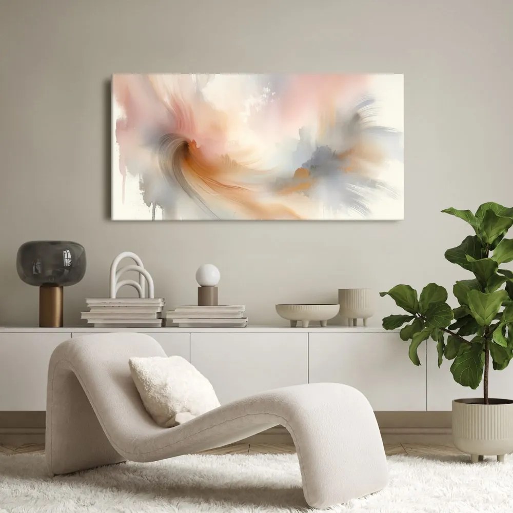 Quadro su tela – Astrazione in colori pastello