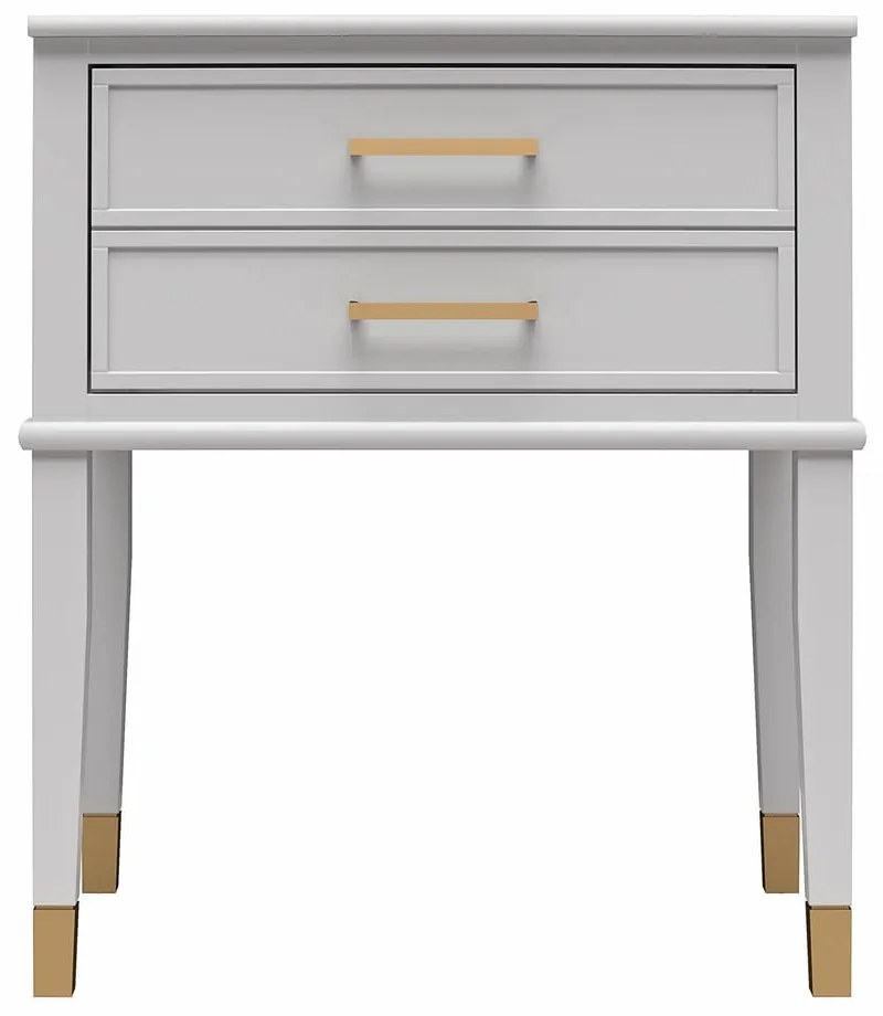 Comodino grigio chiaro Westerleigh - CosmoLiving by Cosmopolitan