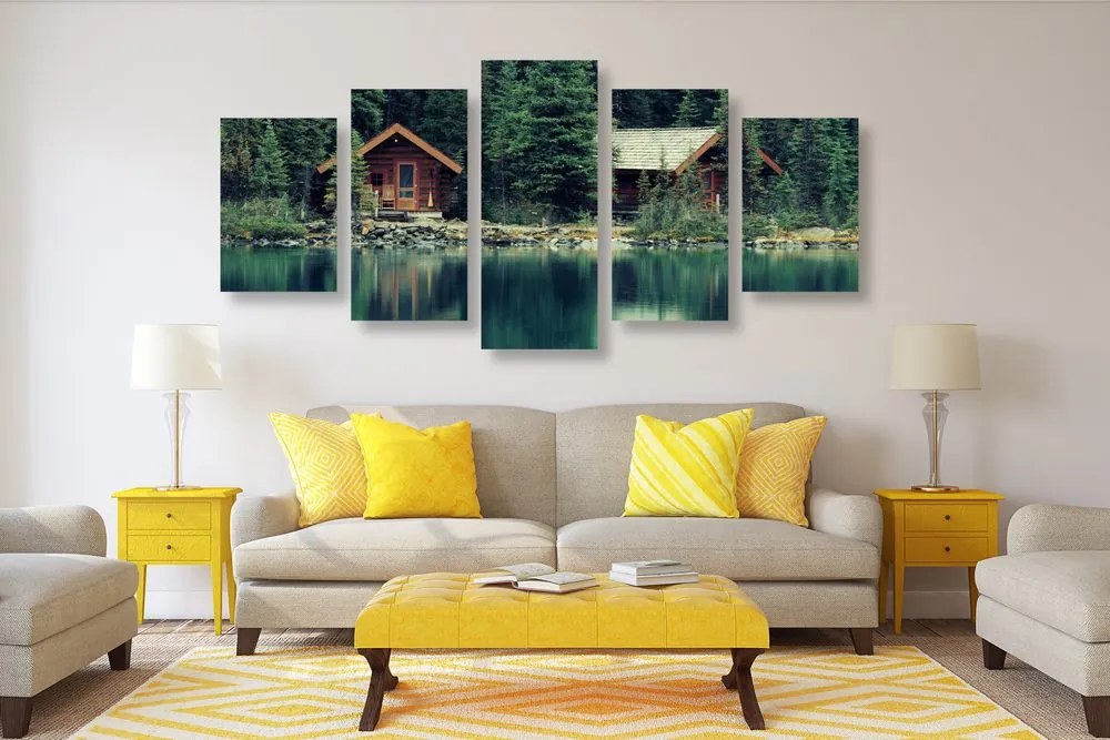 Quadri 5 pezzi – Parco Yoho in Canada