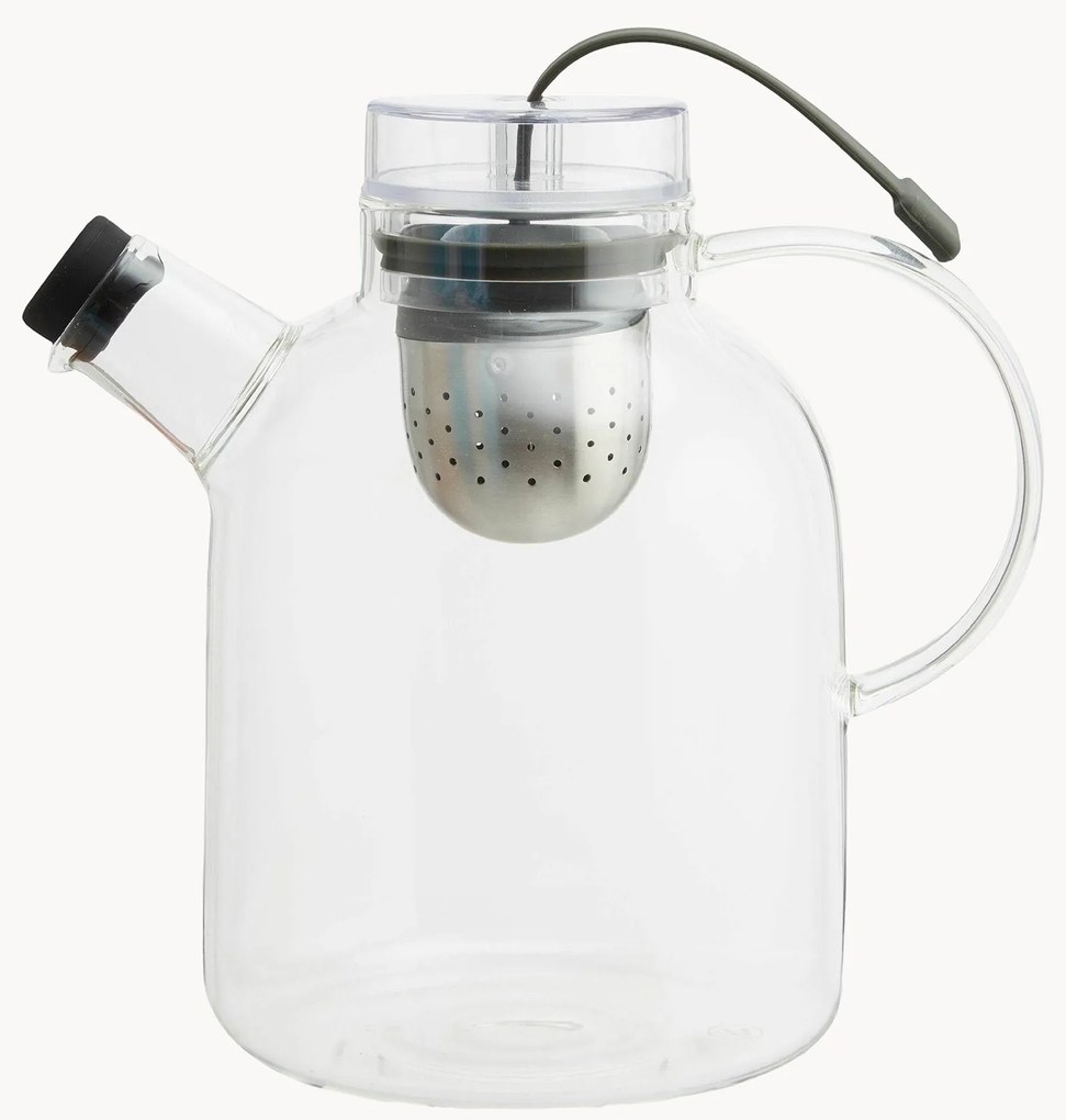 Teiera in vetro con filtro per il tè Kettle 1,5 L