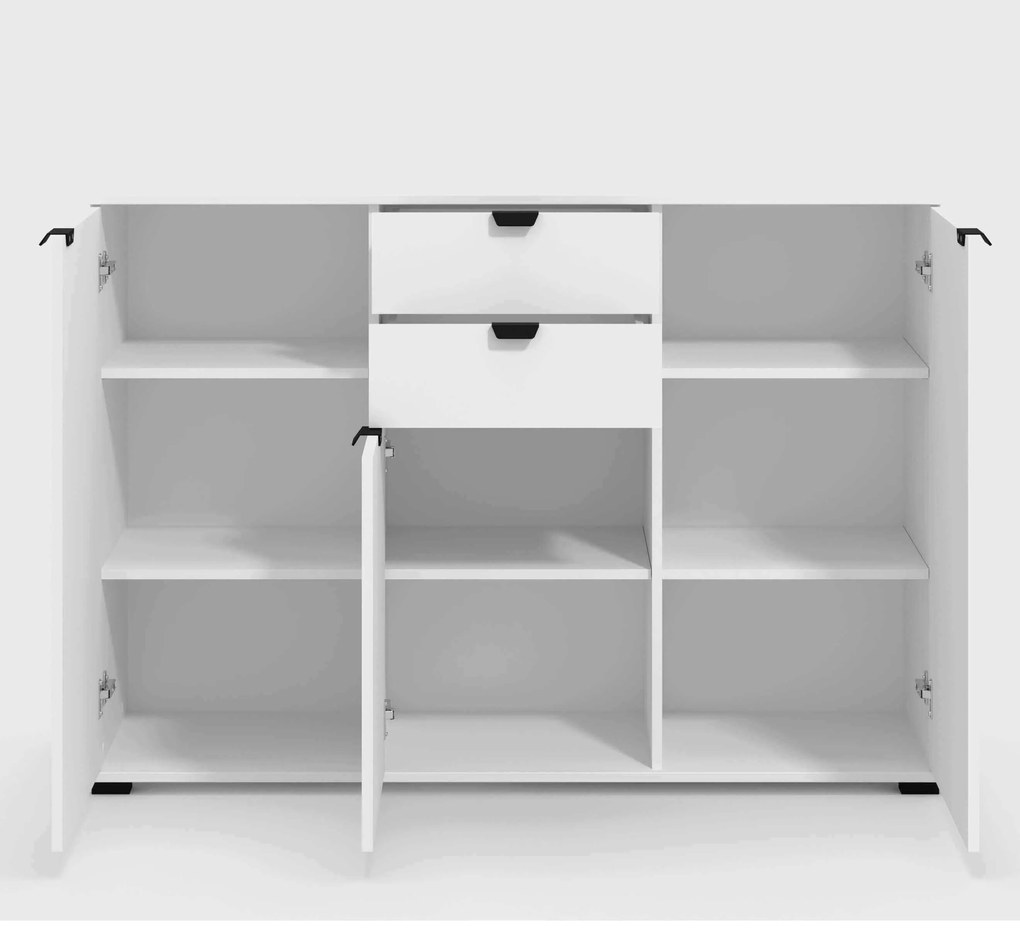 ONE - credenza moderna con 3 ante e 2 cassetti
