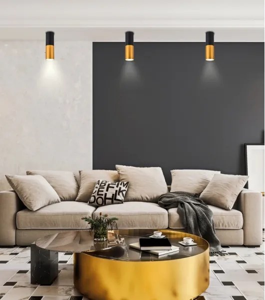 Plafoniera TUBA 1xGU10/15W/230V