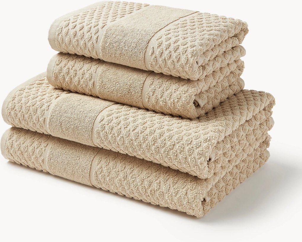 Set di asciugamani Katharina, varie misure