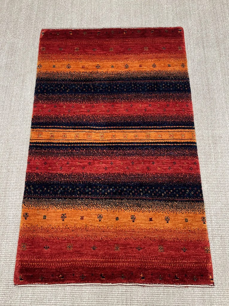 Loribaft Tappeto persiano 80 x 130 Giallo (Iran) Annodato A Mano