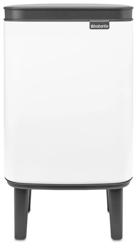 Cestino per la spazzatura bianco in acciaio 4 l Bo Hi – Brabantia