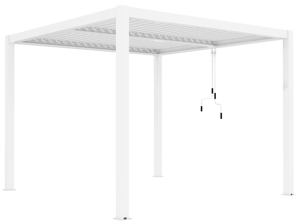 NIMBUS - pergola bioclimatica in alluminio 3 x 3 m