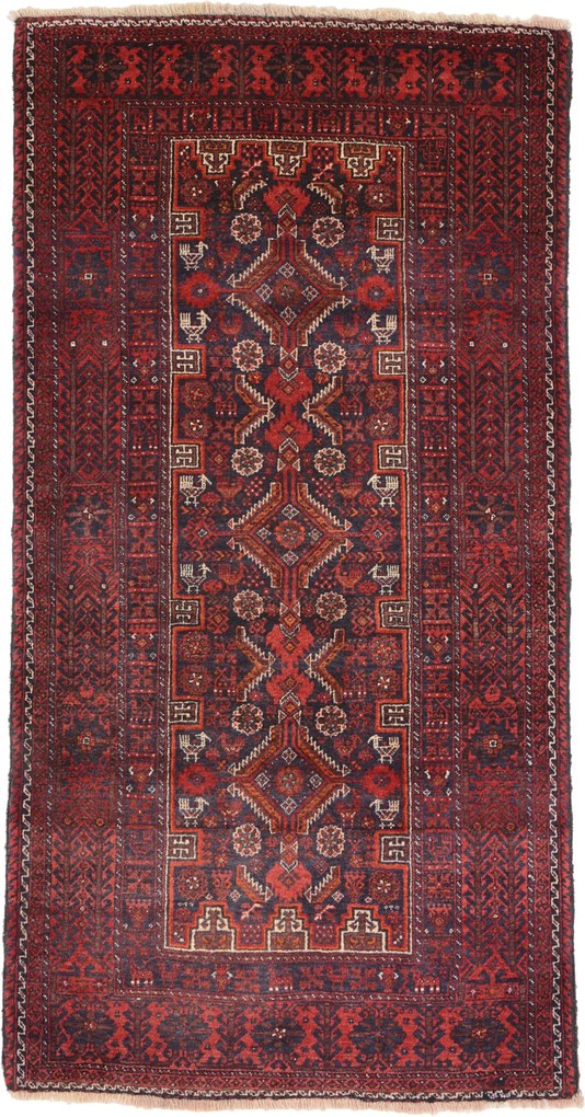 Beluch Tappeto persiano 180x100 (Iran) Annodato A Mano