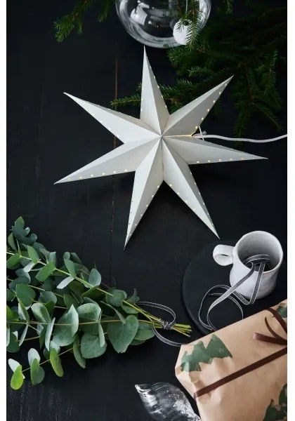 Markslöjd 705929 - Decorazione natalizia LIVELY 1xE14/6W/230V Ø 45 cm grigio