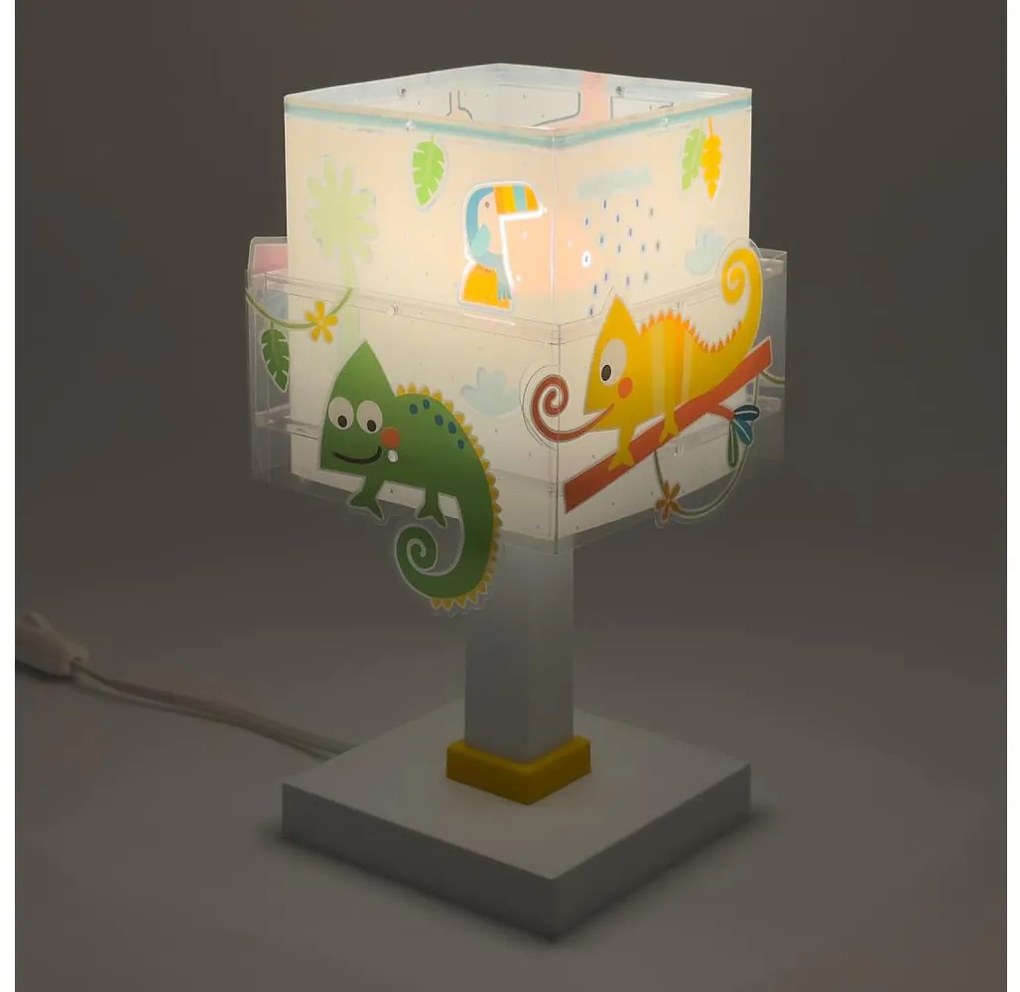 Dalber 63311 - Lampada per bambini HAPPY JUNGLE 1xE14/8W/230V