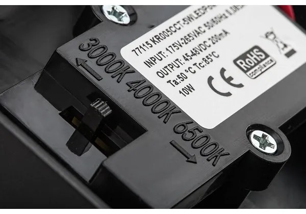 Rabalux 77115-Applique da esterno con sensore ZARAGOZA LED/9W/230V IP54 nero