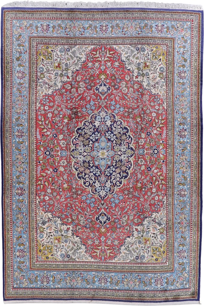 Tabriz Tappeto 340x240 (Iran) Annodato A Mano