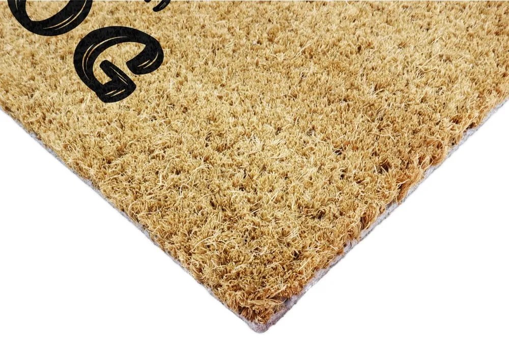 Zerbino in fibre di cocco 60x90 cm Life Is Better With a Dog – Artsy Doormats