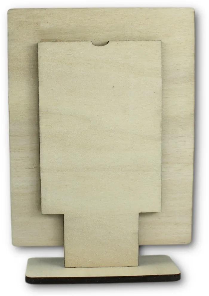 Cornice portafoto verticale in legno - Medio
