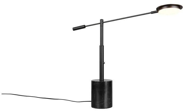 Lampada da tavolo LED nera (altezza totale 65 cm) Fiore – Trio Select