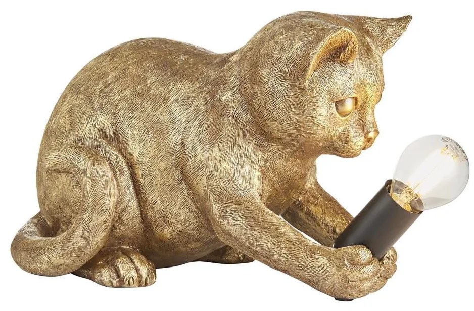 Endon 107389 - Lampada da tavolo KITTEN 1xE14/7W/230V oro