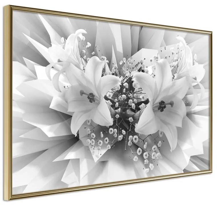 Poster Crystal Lillies