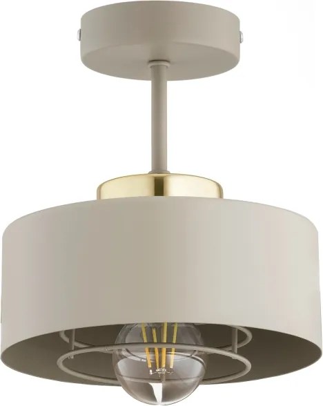 Brilagi - Lampadario a plafone SPRING 1xE27/60W/230V beige/oro