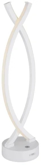 Globo 58457W - Lampada da tavolo LED dimmerabile touch HELA LED/1W/3,7V bianca