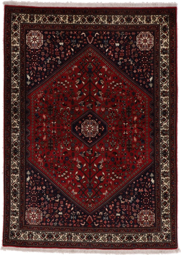 Abadeh Tappeto 210 x 160 (Iran) Annodato A Mano