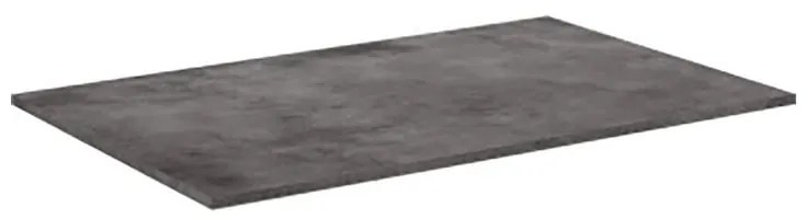 Top per lavabo Neo SENSEA L 151 x H 1.2 x P 48.5 cm grigio    stratificato, effetto pietra naturale