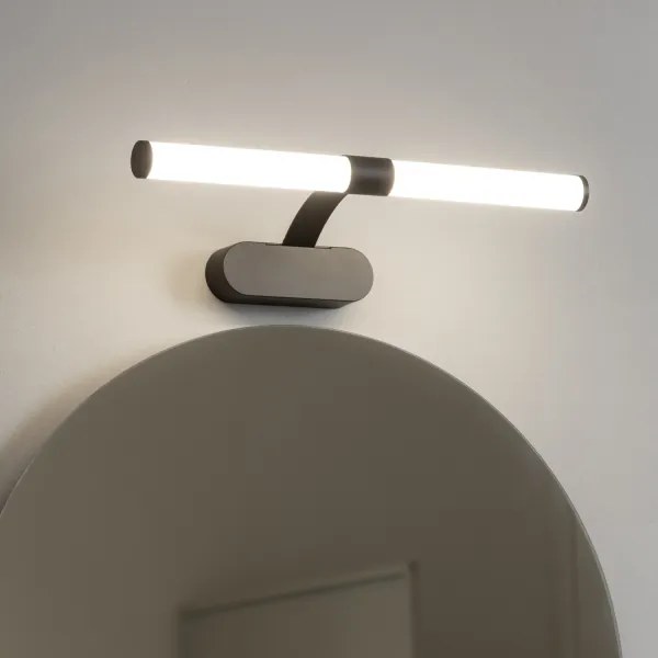 Brilagi - Lampada LED per specchio da bagno TUBEO LED/6W/230V 40 cm IP44 nero