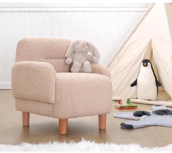 Poltroncina per bambini LORY rosa