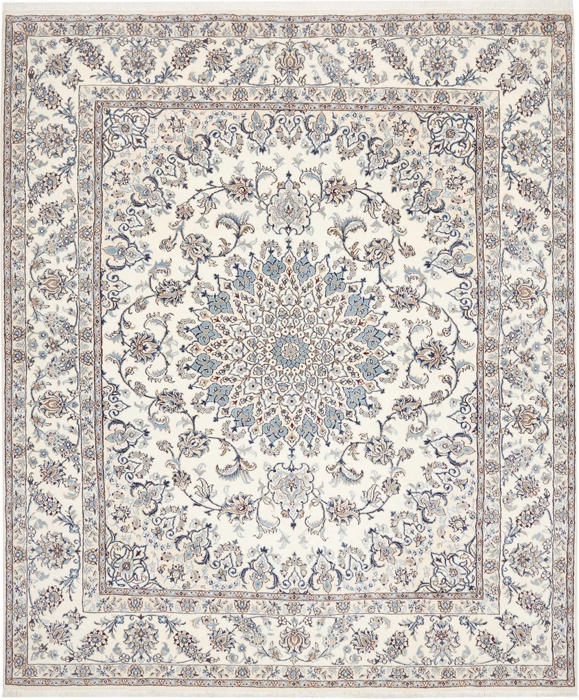 Nain Tappeto 250 x 290 Beige (Iran) Annodato A Mano