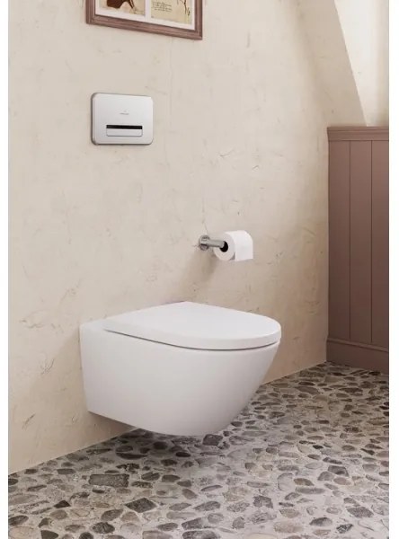 Villeroy & Boch TVA15101400061 - Porta carta igienica ELEMENTS cromo lucido