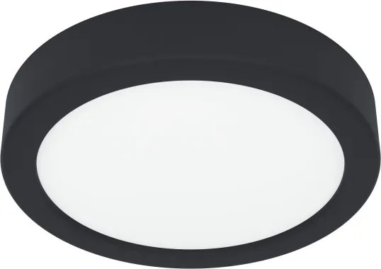 Eglo 901297-LED Plafoniera FUEVA LED/7,5W/230V 2700/4000/6500K Ø16,6 cm nera